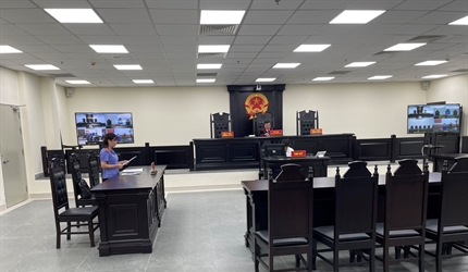 Các Viện KSND huyện Thạch Thất, huyện Đan Phượng và TAND cùng cấp phối...
